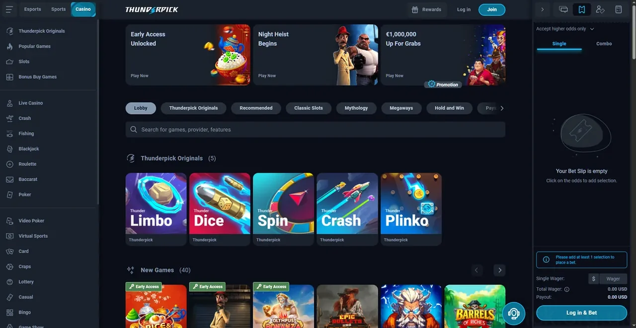 Thunderpick Casino Casino